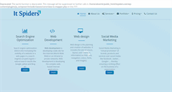Desktop Screenshot of itspiders.net