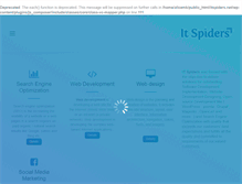 Tablet Screenshot of itspiders.net
